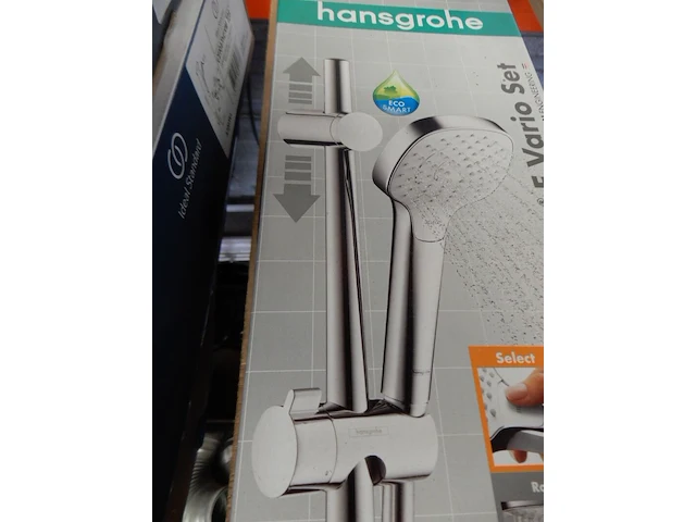 Glijstangset, hansgrohe, myselect e vario, chroom - afbeelding 2 van  4