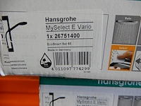 Glijstangset, hansgrohe, myselect e vario, chroom - afbeelding 4 van  4