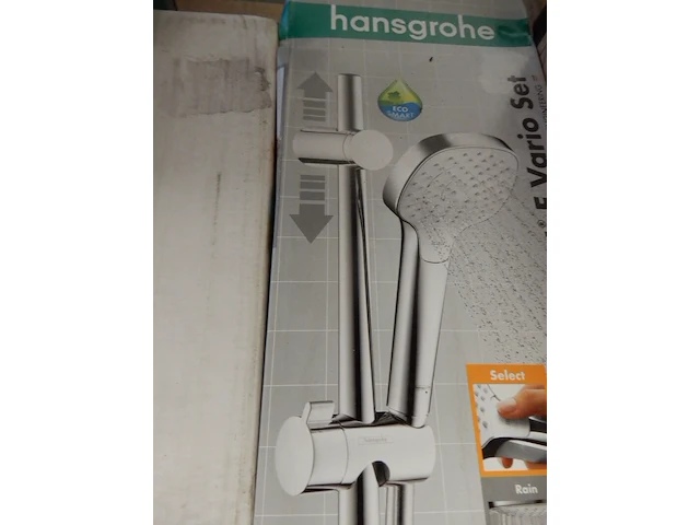 Glijstangset, hansgrohe, myselect e vario, chroom - afbeelding 2 van  4