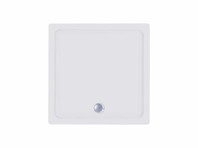 Gliss design - acer - douchebak acer vierkant acryl wit 80 cm incl. plint - afbeelding 1 van  3
