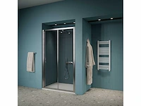 Gliss design - amore - douchedeur amore schuifdeur chroom 140 x 190 cm - afbeelding 3 van  4
