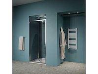 Gliss design - amore - douchedeur pendel 100 cm chroom - afbeelding 2 van  2