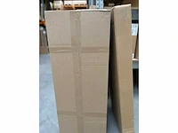 Gliss design - anubis - badmeubelset anubis mat zwart 140 cm met lako wastafel - afbeelding 3 van  3