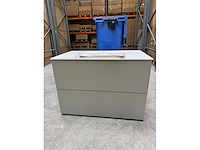 Gliss design - apollo - bathroom cabinet - gliss design apollo 80 cm beton grijs mat