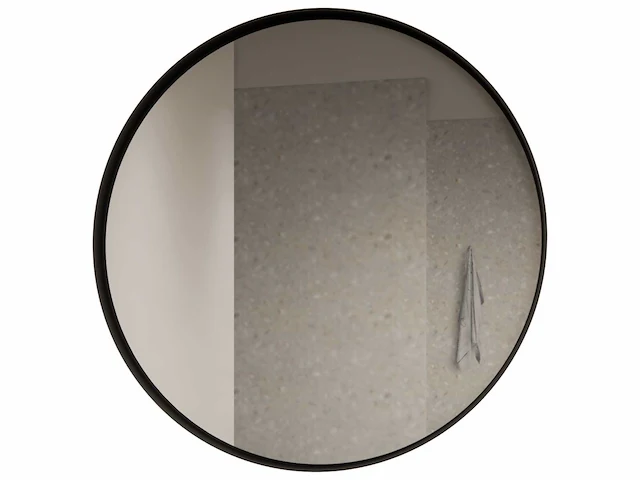 Gliss design - asteri - spiegel asteri mat zwart 90 cm - afbeelding 1 van  4