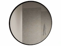 Gliss design - asteri - spiegel asteri mat zwart 90 cm