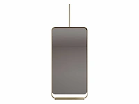 Gliss design - astra - spiegel astra mat goud 50 x 100 cm