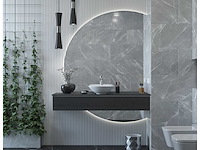 Gliss design - calypso - bathroom cabinet - gliss design calypso 120 zwart eiken - afbeelding 1 van  1