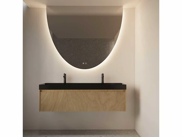 Gliss design - eos - spiegel eos ronding onder 160 x 120 cm - afbeelding 1 van  3