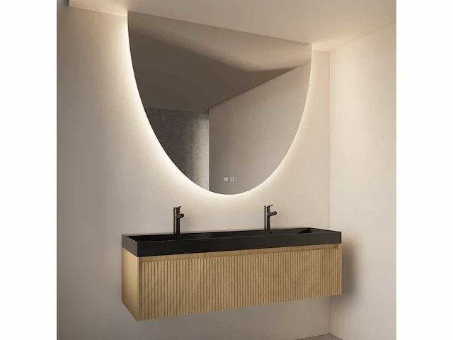 Gliss design - eos - spiegel eos ronding onder 160 x 120 cm - afbeelding 2 van  3