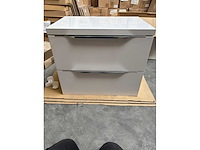 Gliss design - hera - bathroom cabinet - gliss design hera 70 cm wit hoogglans
