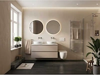 Gliss design - milan - badmeubelset milan kasjmier 140 cm met cast marble topplaat