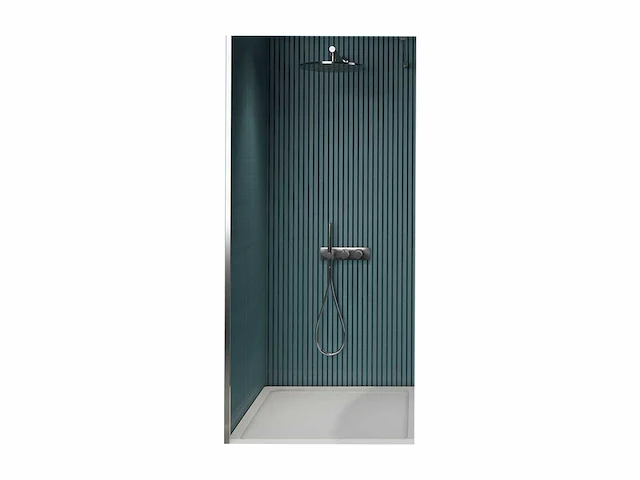 Gliss design - panelo - inloop douche panelo chroom 100 x 200 cm - afbeelding 1 van  4
