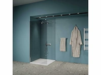 Gliss design - panelo - inloop douche panelo chroom 100 x 200 cm - afbeelding 3 van  4