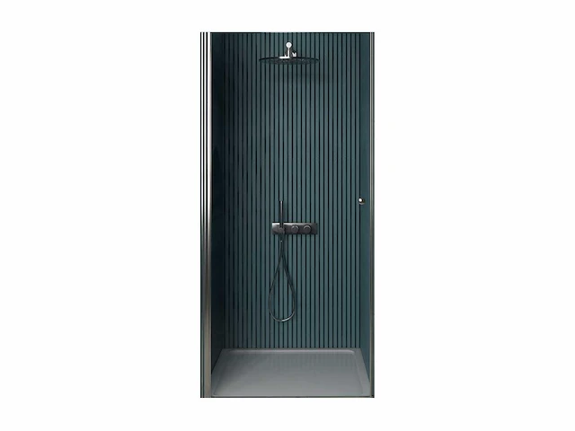 Gliss design - prima - douchedeur prima nis chroom 80 cm - afbeelding 1 van  4