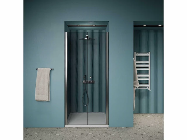 Gliss design - prima - douchedeur prima pendel chroom 100 cm - afbeelding 2 van  4