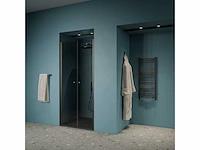 Gliss design - prima - douchedeur prima pendel zwart 90 cm - afbeelding 3 van  4