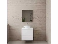 Gliss design - project - badmeubelset project wit hoogglans 80 cm met topplaat