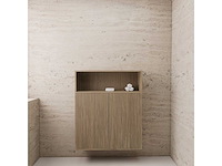 Gliss design - timotheus - bathroom cabinet - gliss design timotheus zwevende kast 120 ash grey - afbeelding 1 van  2