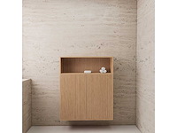 Gliss design - timotheus - bathroom cabinet - gliss design timotheus zwevende kast 120 pure - afbeelding 2 van  2
