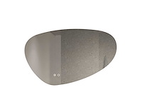 Gliss design - trendy - mirror - gliss design trendy 60 x 35 cm spiegel incl. led verlichting (3x) - afbeelding 1 van  1