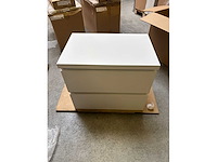 Gliss design - zeus - bathroom cabinet - gliss design zeus 70 cm mat wit - afbeelding 2 van  2