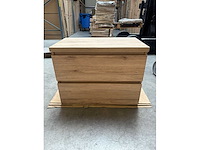 Gliss design - zeus - bathroom cabinet - gliss design zeus 70 cm moeras eiken