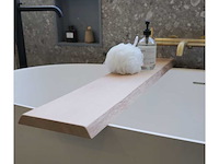 Gliss design badplank olie wit gewerveld 80 (36x) - afbeelding 1 van  3