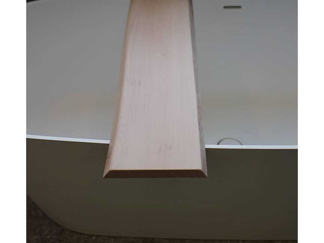 Gliss design badplank olie wit gewerveld 80 (36x) - afbeelding 2 van  3