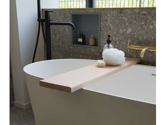 Gliss design badplank olie wit recht 100 (13x) - afbeelding 1 van  4