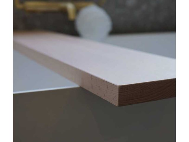 Gliss design badplank olie wit recht 80 (35x) - afbeelding 2 van  4