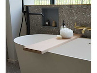 Gliss design badplank olie wit recht 90 (14x) - afbeelding 1 van  4