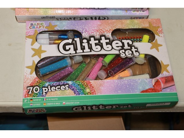 Glitter set zie foto - afbeelding 2 van  3