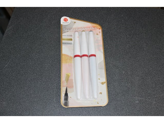 Glitterstiften set 1x in ds y - afbeelding 3 van  3