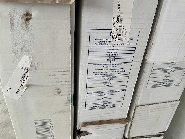 Global 500/10 radiator (3x) - afbeelding 3 van  3