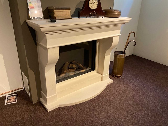 Global 70xt inbouw gashaard met natuursteen schouw - afbeelding 1 van  5