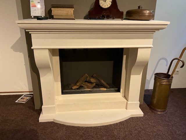 Global 70xt inbouw gashaard met natuursteen schouw - afbeelding 3 van  5