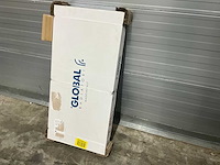 Global oscar xtreme paneelradiator vb verticaal wit 1846 x 344 mm 1200w - afbeelding 3 van  4