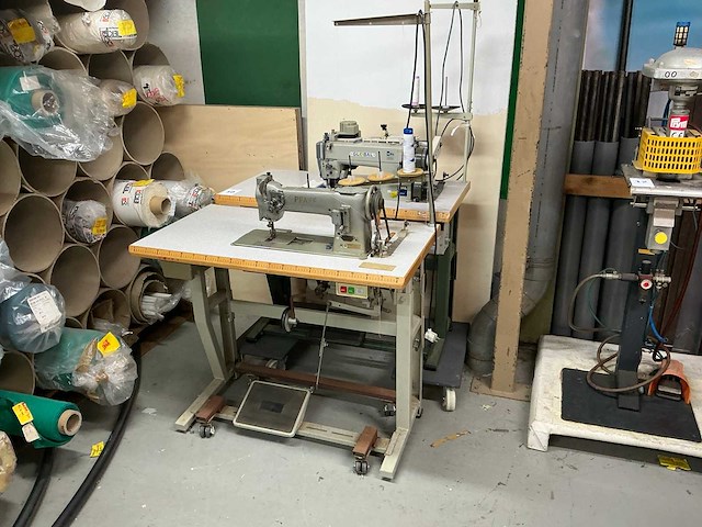 Global / pfaff industriële naaimachine (2x) - afbeelding 1 van  7