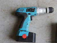 Global tools accuboormachine 18v & zaklamp 18v - afbeelding 3 van  6