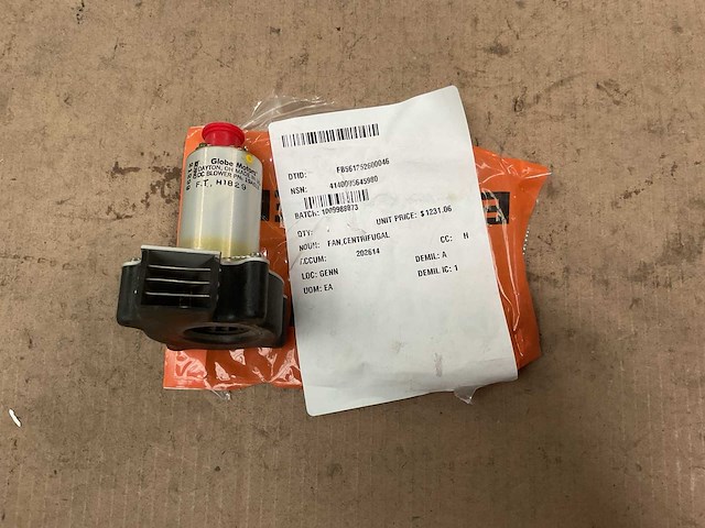 Globe motors centrifugal fan - afbeelding 1 van  3