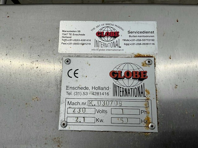 Globe verrijdbare spuitmachine - afbeelding 6 van  7
