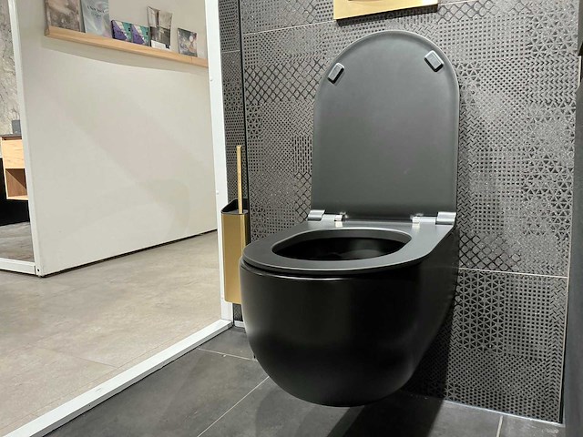 Globo - futuro flush - wandcloset met toiletzitting - afbeelding 2 van  6