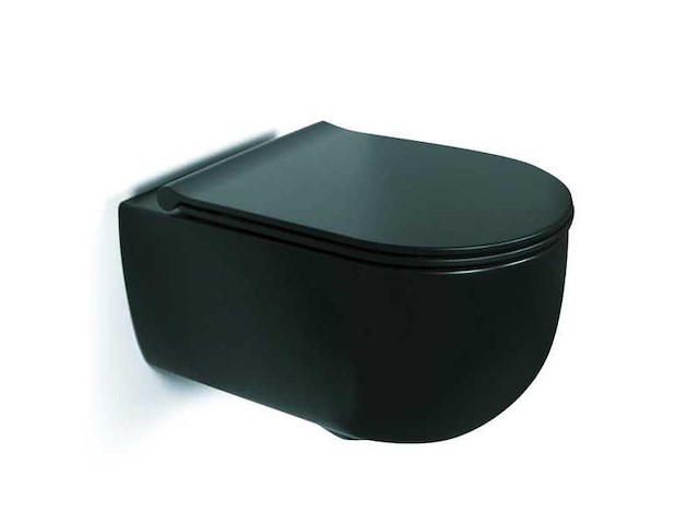 Globo - futuro flush - wandcloset met toiletzitting - afbeelding 1 van  2