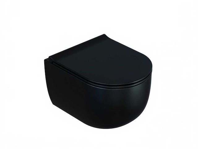 Globo - futuro flush - wandcloset met toiletzitting - afbeelding 1 van  2
