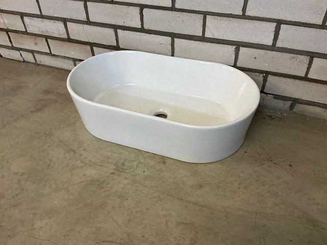 Globo - t-edge - fo061bi - waskom 60 x 35 cm - afbeelding 1 van  3