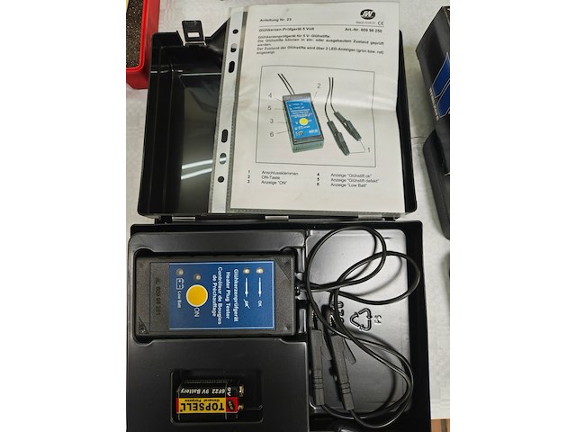 Gloei bougie tester, sw, 60998250 - afbeelding 1 van  1