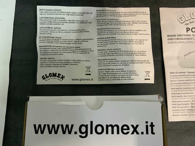 Glomex polaris marine tv antenne - afbeelding 4 van  8