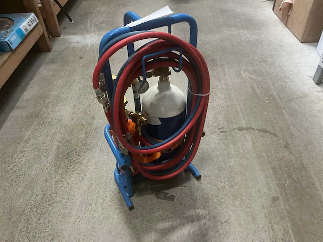Gloor hs4 hardsoldeerset compact propaan/zuurstof - afbeelding 1 van  7
