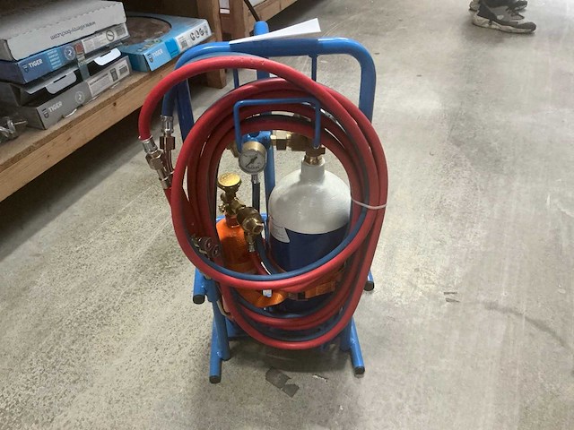 Gloor hs4 hardsoldeerset compact propaan/zuurstof - afbeelding 2 van  7